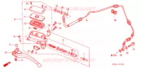 MAITRE CYLINDRE pour Honda CB 1300 BLUE de 2005