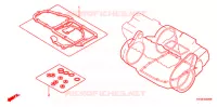 TROUSSE DE JOINT B  pour Honda CB 1300 SUPER FOUR WHITE de 2008