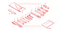 OUTIL pour Honda CB 1300 SUPER FOUR de 2008