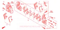 ETRIER DE FREIN AVANT pour Honda CB 1300 ABS FAIRING de 2009