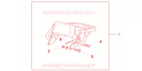 PORTE BAGAGES pour Honda CB 1300 ABS FAIRING de 2009
