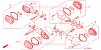 CLIGNOTANT (1) pour Honda CBR 600 RR de 2008