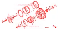 EMBRAYAGE pour Honda CBR 600 RR de 2008