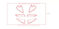KIT DECO RACING pour Honda CBR 600 RR de 2008