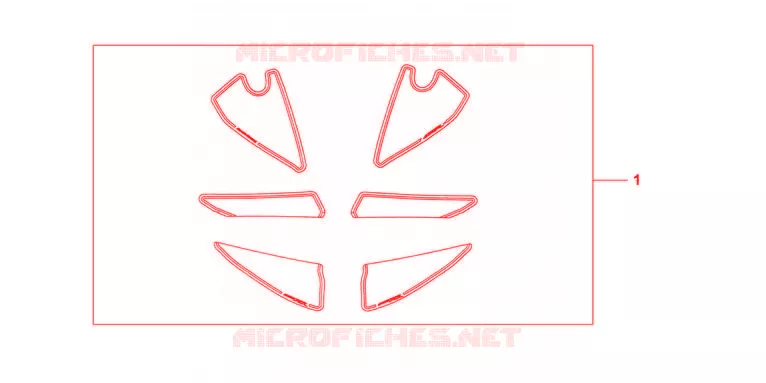 KIT DECO RACING Honda MOTO 600 CBR 2008  CBR600RR8