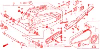 BRAS OSCILLANT pour Honda CBR 600 RR de 2008