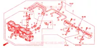 CORPS DE PAPILLON pour Honda CBR 600 RR de 2008