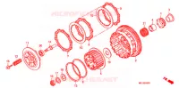 EMBRAYAGE pour Honda CBR 600 RR de 2008