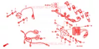 FAISCEAU SECONDAIRE pour Honda CBR 600 RR de 2008