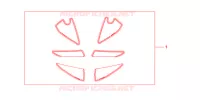 KIT DECO RACING pour Honda CBR 600 RR de 2008