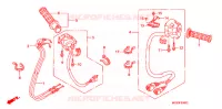 COMMODO   LEVIER   CABLE pour Honda PAN EUROPEAN 1300 ABS de 2006