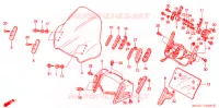 PARE BRISE pour Honda PAN EUROPEAN 1300 ABS de 2006