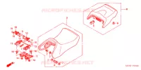 SELLE pour Honda PAN EUROPEAN 1300 ABS de 2006