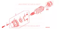 ARBRE MENANT pour Honda PAN EUROPEAN 1300 ABS de 2012