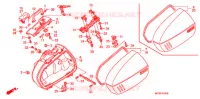 SACOCHE DE SELLE pour Honda PAN EUROPEAN 1300 ABS de 2013