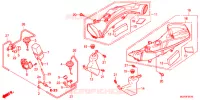 CONDUITS D'ADMISSION pour Honda CBR 1000 RR BLACK de 2014