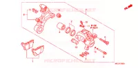 ETRIER DE FREIN ARRIERE pour Honda CBR 1000 RR ABS de 2009