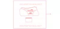 HOUSSE DE PROTECTION D'INTERIEUR pour Honda CBR 1000 RR ABS de 2009