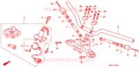 GUIDON   TE DE FOURCHE (1) pour Honda CB 500 de 2000