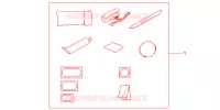KIT REPARATION CREVAISON pour Honda CB 500 de 2000