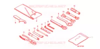 OUTIL pour Honda CB 1300 ABS, TETE DE FOURCHE de 2007
