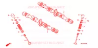 ARBRE A CAMES   SOUPAPE pour Honda CB 1300 ABS FAIRING de 2008