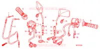 COMMODO   LEVIER   CABLE pour Honda CB 1300 ABS FAIRING de 2008