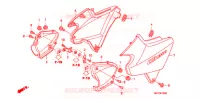 COUVERCLES LATERAUX pour Honda CB 1300 ABS FAIRING de 2008