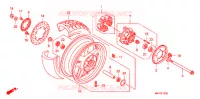 ROUE ARRIERE pour Honda CB 1300 ABS FAIRING de 2008