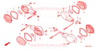 CLIGNOTANT (CB1300A) pour Honda CB 1300 SUPER FOUR ABS de 2010