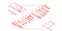 OUTIL pour Honda CB 1300 SUPER FOUR ABS de 2010