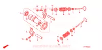 ARBRE A CAMES   SOUPAPE pour Honda SH 125 S TOP CASE de 2009