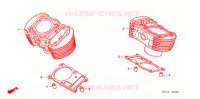 CYLINDRE pour Honda SHADOW VT 750 AERO ABS de 2007