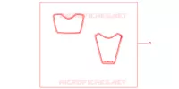 KIT STICKER RACING pour Honda CBR 1000 RR FIREBLADE de 2009