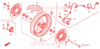 ROUE AVANT pour Honda CBR 1000 RR FIREBLADE de 2009