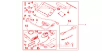 KIT ALARME pour Honda CBR 1000 RR FIREBLADE de 2009