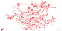 CADRE pour Honda GL 1800 GOLD WING ABS AIRBAG de 2014