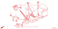 FAISCEAU D'AIRBAG pour Honda GL 1800 GOLD WING ABS AIRBAG de 2014