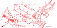 CADRE   RADIATEUR D'HUILE pour Honda CBR 1100 SUPER BLACKBIRD de 2007