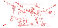 BEQUILLE pour Honda CBF 1000 F ABS de 2010