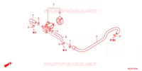 SYSTÈME DE RECYCLAGE DES GAZ pour Honda CBF 1000 F ABS de 2010
