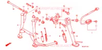 BEQUILLE pour Honda CBF 1000 F ABS de 2010