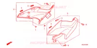 COUVERCLES LATERAUX pour Honda CBF 1000 F ABS de 2010
