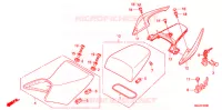 SELLE pour Honda CBF 1000 F ABS de 2010