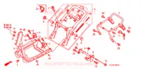 CADRE (NPS505/6/8/9) pour Honda ZOOMER 50 de 2004