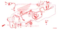 FAISCEAU DES FILS pour Honda CBF 125 de 2012