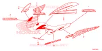 AUTOCOLLANTS pour Honda CBF 125 de 2012