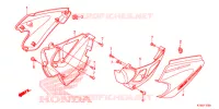 COUVERCLES LATERAUX pour Honda CBF 125 de 2012