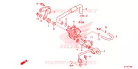 FILTRE A AIR   SOUPAPE D'AIR pour Honda CBF 125 de 2012