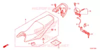 SELLE pour Honda CBF 125 de 2012